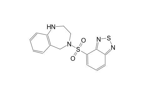 4-(2,1,3-benzothiadiazol-4-ylsulfonyl)-2,3,4,5-tetrahydro-1H-1,4-benzodiazepine