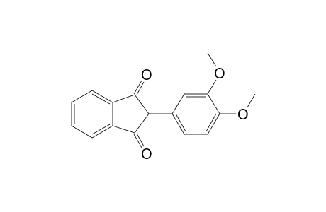 2-(3,4-Dimethoxyphenyl)-1H-indene-1,3(2H)-dione