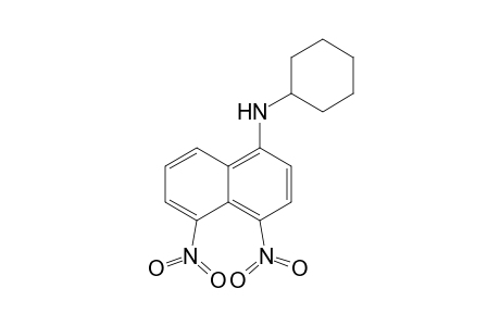 N-Cyclohexyl-4,5-dinitronaphthalen-1-amine
