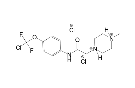 piperazinediium, 1-[2-[[4-(chlorodifluoromethoxy)phenyl]amino]-2-oxoethyl]-4-methyl-, dichloride