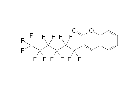 3-Tridecafluorohexylcoumarin