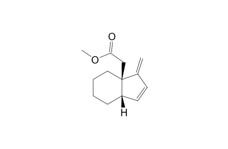 7a-Methoxycarbonylmethyl-1-methylene-cis-3a,4,5,6,7,7a-hexahydro-1H-indene