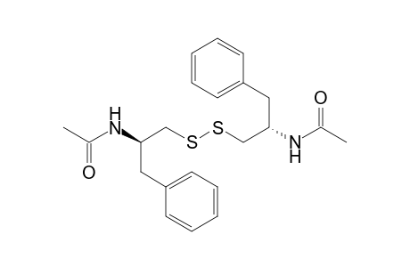 N-[(1S)-1-[[[(2S)-2-acetamido-3-phenyl-propyl]disulfanyl]methyl]-2-phenyl-ethyl]acetamide