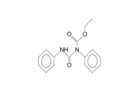 1,3-Diphenyl-ureidocarboxylic acid, ethyl ester
