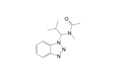 N-[1-(benzotriazol-1-yl)-2-methylpropyl]-N-methylacetamide