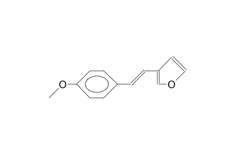 3-(4-Methoxy-styryl)-furan
