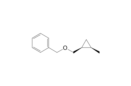 cis-1-Methyl-2-[(phenylmethoxy)methyl]cyclopropane