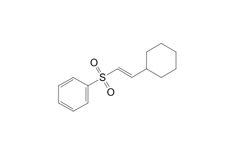 Benzene, [(2-cyclohexylethenyl)sulfonyl]-, (E)-