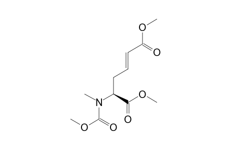 Dimethyl N-Methyl-N-(methoxycarbonyl)-4,5-dehydro-L-homoglutamate
