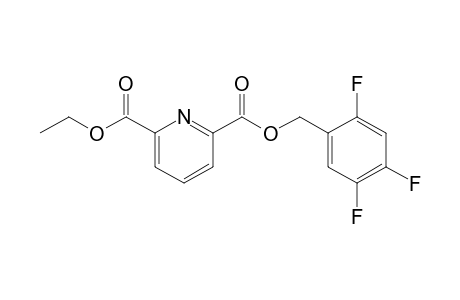2,6-Pyridinedicarboxylic acid, 2,4,5-trifluorobenzyl ethyl ester