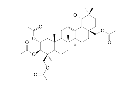 2-ALPHA,3-BETA,24,28-TETRA-O-ACETYL-OLEAN-12-ENE-19-ALPHA-OL