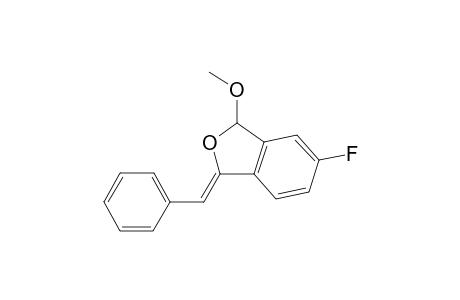 (Z)-1-Benzylidene-5-fluoro-3-methoxy-1,3-dihydroisobenzofuran