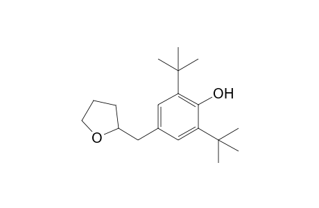 2,6-ditert-butyl-4-(tetrahydrofuran-2-ylmethyl)phenol