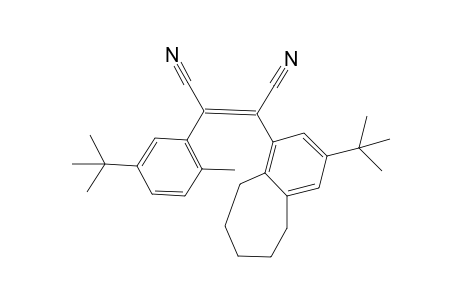 Dicyano[2.4]-2-methyl-4-t-butylmetacyclophan-1-ene