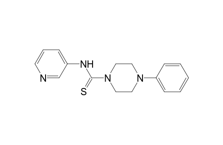 1(2H)-Pyrazinecarbothioamide, tetrahydro-4-phenyl-N-(3-pyridinyl)-