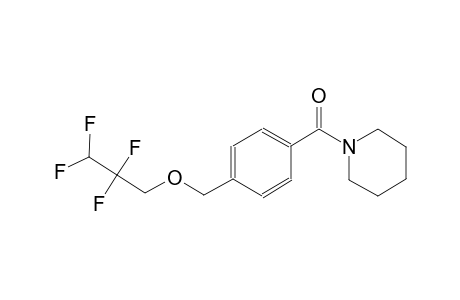 1-{4-[(2,2,3,3-tetrafluoropropoxy)methyl]benzoyl}piperidine
