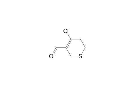 4-Chloro-5,6-dihydro-2H-thiopyran-3-carboxaldehyde