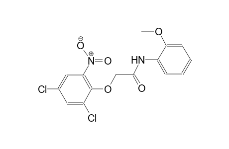 acetamide, 2-(2,4-dichloro-6-nitrophenoxy)-N-(2-methoxyphenyl)-