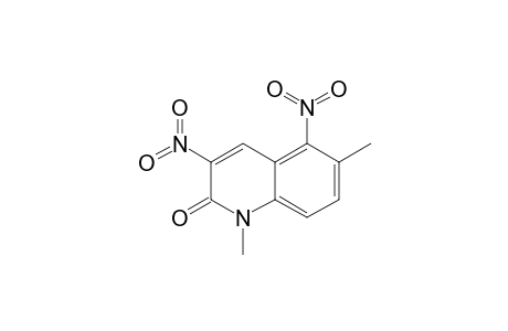 1,6-Dimethyl-3,5-dinitroquinolin-2(1H)-one