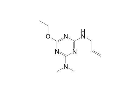 1,3,5-Triazine, 2-allylamino-4-ethoxy-6-dimethylamino-