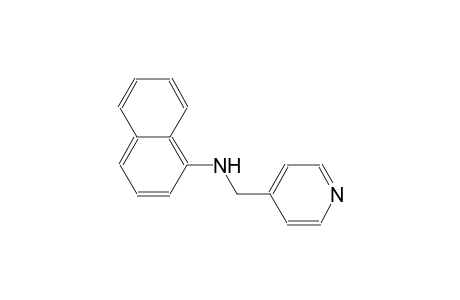 N-(4-pyridinylmethyl)-1-naphthalenamine