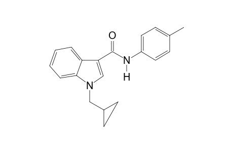 1-Cyclopropylmethyl-N-(4-methylphenyl)-1H-indole-3-carboxamide