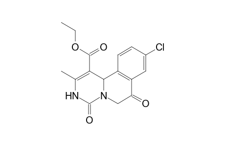 Ethyl 9-chloro-2-methyl-4,7-dioxo-4,6,7,11b-tetrahydro-3H-pyrimido[4,3-a]isoquinoline-1-carboxylate