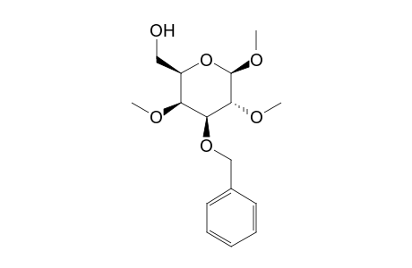 .beta.-D-Galactopyranoside, methyl 2,4-di-O-methyl-3-O-(phenylmethyl)-