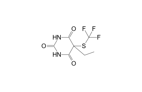 5-Trifluoromethylmercapto-5-ethyl-barbituric acid