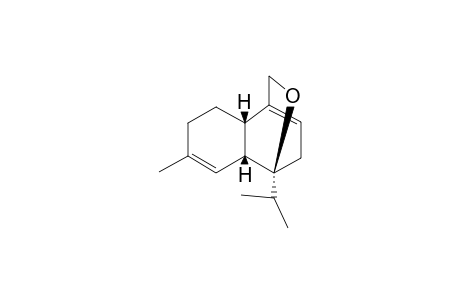 7,14-ANHYDRO-AMORPHA-4,9-DIENE;(+)-(2S,7R,8S)-5-METHYL-8-(1-METHYLETHYL)-9-OXA-TRICYCLO-[6.2.2.0(2,7)]-DODECA-1(11),5-DIENE