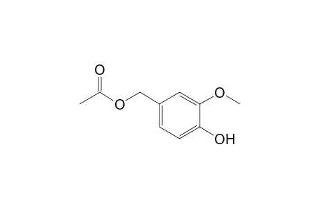 (3-methoxy-4-oxidanyl-phenyl)methyl ethanoate