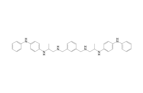 N,N'-bis{[2-(4'-Phenylamino)phenylamino]propyl}benzene-1,3-dimethanamine