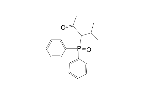 2-Pentanone, 3-(diphenylphosphinyl)-4-methyl-
