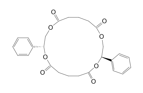 trans-8,18-diphenyl-1,7,10,16-tetraoxacyclooctadecane-2,6,11,15-tetrone