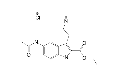 5-ACETYLAMINO-3-(2-AMINOETHYL)-1H-INDOLE-2-CARBOXYLIC-ACID-ETHYLESTER-HYDROCHLORIDE