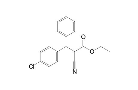 3-(4-Chlorophenyl)-2-cyano-3-phenyl-propionic acid ethyl ester