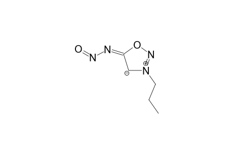 3-Propyl-N-nitroso-5-sydnone-imine