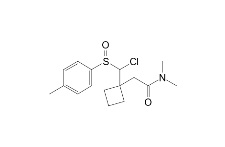 {1-[Chloro(p-tolylsulfinyl)methyl]cyclobutyl}-N,N-dimethylacetamide