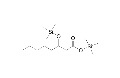 Octanoic acid <3-hydroxy->, di-TMS
