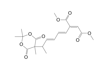 2-Butenedioic acid, 2-[5-(2,2,5-trimethyl-4,6-dioxo-1,3-dioxan-5-yl)-1,3-hexadienyl]-, dimethyl ester, (E,E,E)-