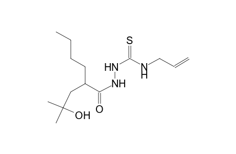 N-allyl-2-[2-(2-hydroxy-2-methylpropyl)hexanoyl]hydrazinecarbothioamide