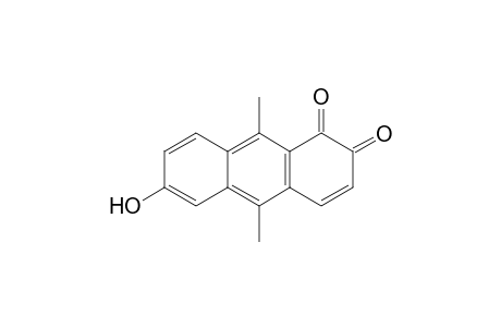 9,10-Dimethyl-6-hydroxy-1,2-anthraquinone