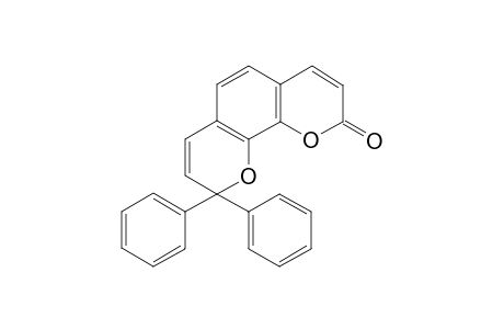 2,9-Dihydro-9,9-diphenylpyrano[3,2-h]-[1]-benzopyran-2-one