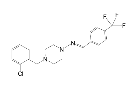 1-piperazinamine, 4-[(2-chlorophenyl)methyl]-N-[(E)-[4-(trifluoromethyl)phenyl]methylidene]-