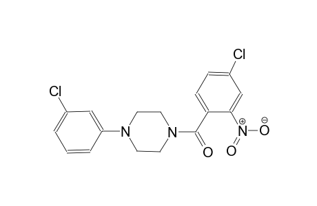 1-(4-chloro-2-nitrobenzoyl)-4-(3-chlorophenyl)piperazine