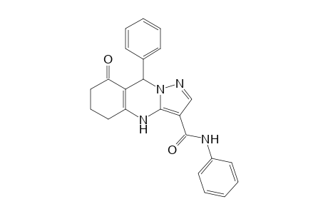 N,9-Diphenyl-8-oxo-4,5,6,7,8,9-hexahydropyrazolo[5,1-b]quinazoline-3-carboxamide
