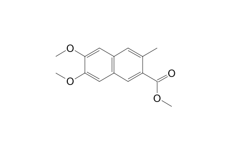 2,3-Dimethoxy-7-methyl-6-naphthalene-6-carbonic acid-methyl ester