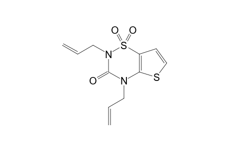 2,4-DIALLYL-2H-THIENO-[2,3-E]-[1,2,4]-THIADIAZIN-3(4H)-ONE-1,1-DIOXIDE
