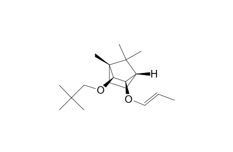 (1R,2S,3R,4S)-1,7,7-trimethyl-2-neopentyloxy-3-[(E)-prop-1-enoxy]norbornane