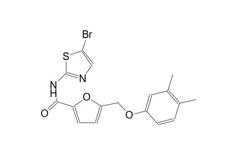 N-(5-bromo-1,3-thiazol-2-yl)-5-[(3,4-dimethylphenoxy)methyl]-2-furamide